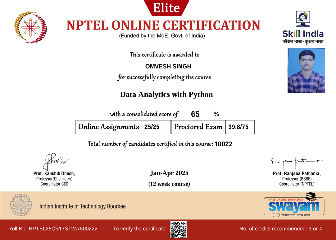 Data Analytics with Python